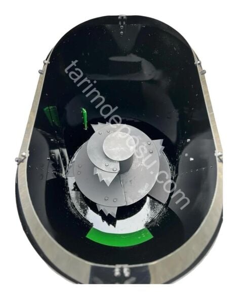 Burkon 0.5m³ Hobbymix 220V Yem Karma Makinesi