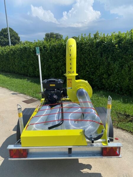 Agrinova OL18-SO OLYSSE Benzinli Yaprak Toplama Makinesi