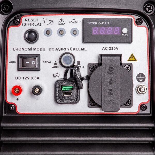 Palmera PA2250IN 2 kVA İnvertörlü Benzinli Monofaze Jeneratör