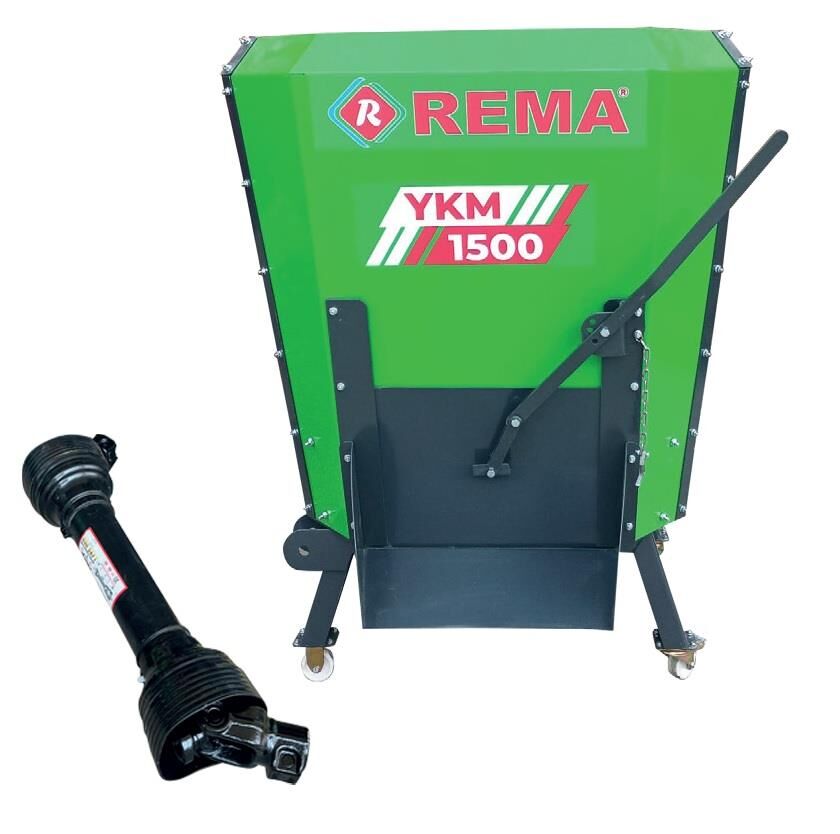 Rema YKM1500 1.5m³ Traktör Şaftlı Yem Karma Makinesi