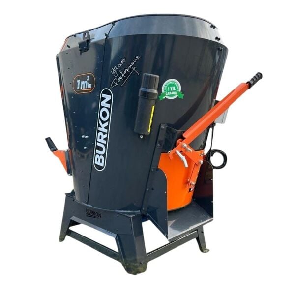 Burkon 1m³ PRO 220V Yem Karma Makinesi