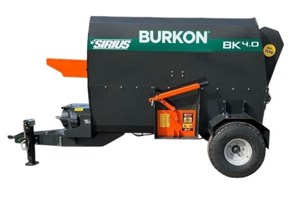 Burkon 4m³ Traktör Şaftlı Çekilir Yatay Yem Karma Makinesi