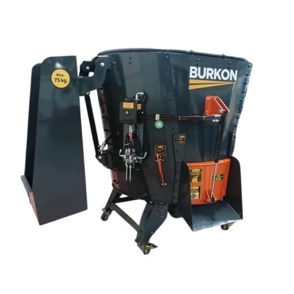 Burkon 3m³ 380V ve Traktör Şaftlı Yem Karma Makinesi