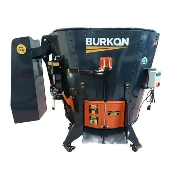 Burkon 3m³ 380V ve Traktör Şaftlı Yem Karma Makinesi