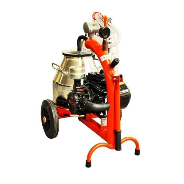 Sezer Çelik Güğüm Tek Başlık İnek Sağım Makinesi