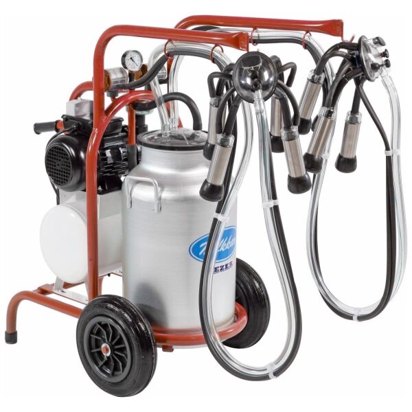 Sezer Alüminyum Güğüm Çift Başlık İnek Sağım Makinesi