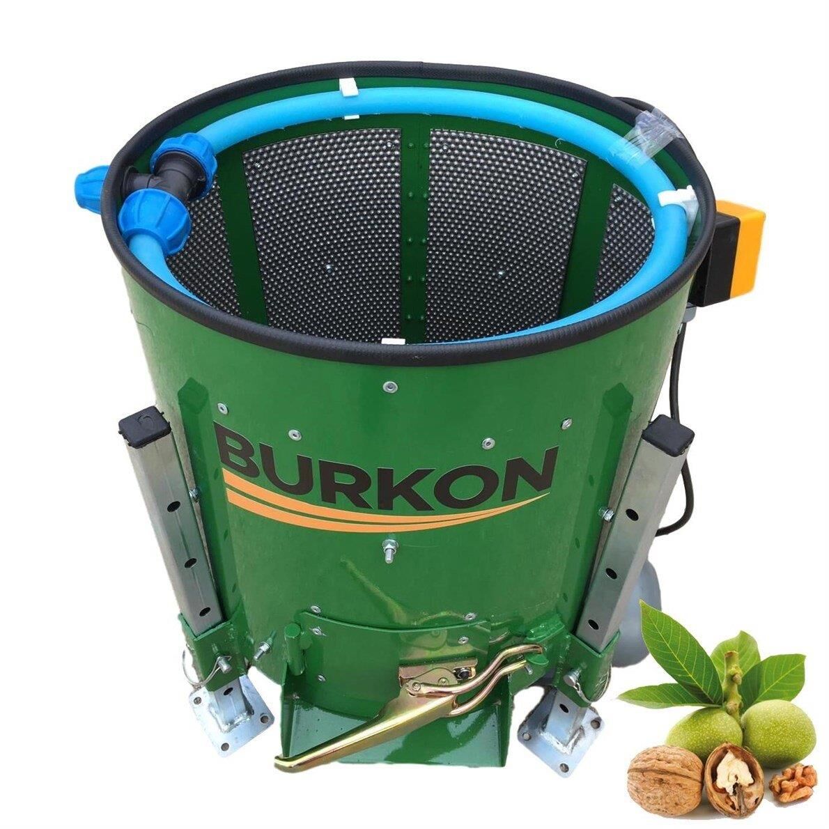 Burkon 90 Lt 35 Kg Sabit Devirli Ceviz Soyma Makinesi
