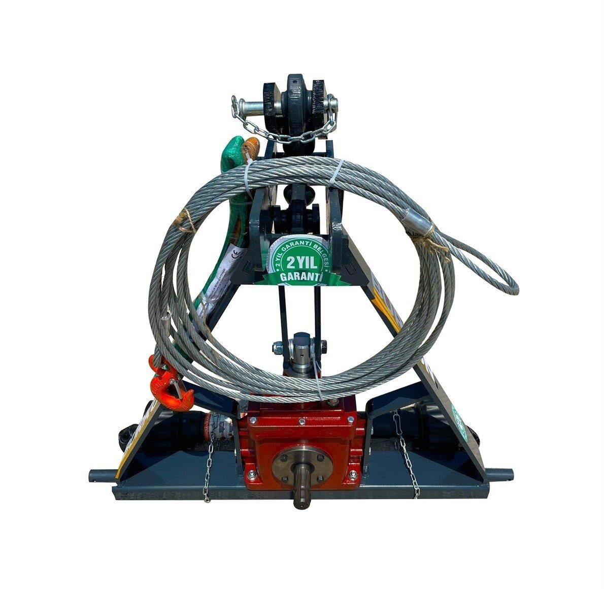 Burkon Şanzımanlı Halatlı Meyve Silkeleme Makinesi