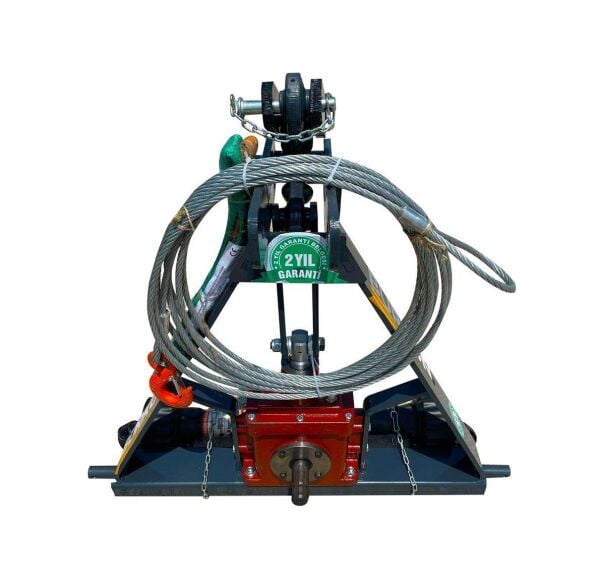 Burkon Şanzımanlı Halatlı Meyve Silkeleme Makinesi