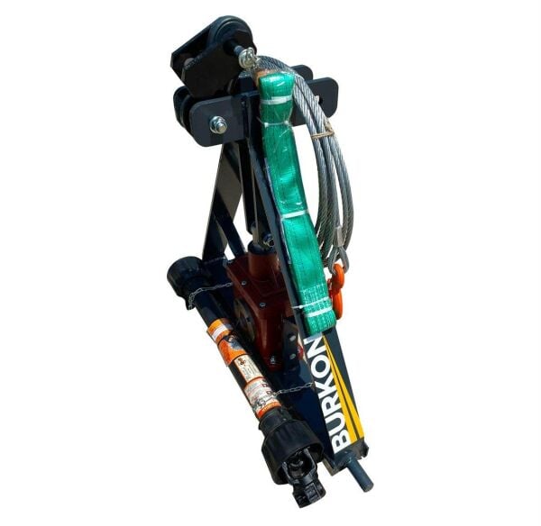 Burkon Şanzımanlı Halatlı Meyve Silkeleme Makinesi