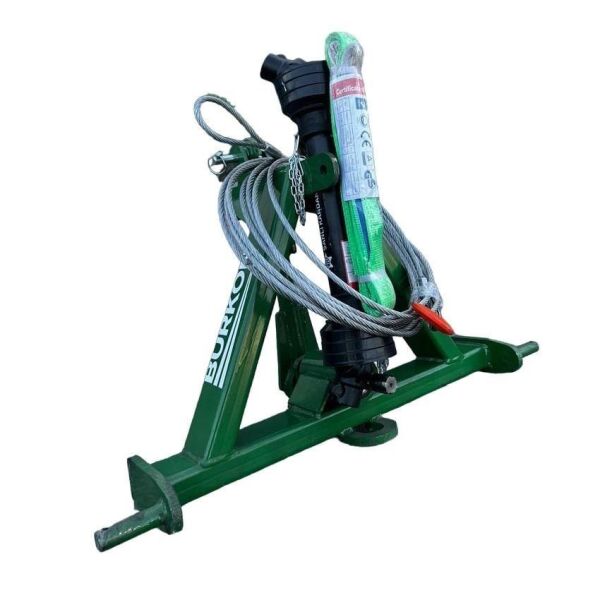 Burkon Mekanik Tip Halatlı Meyve Silkeleme Makinesi