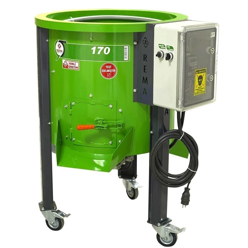 Rema AFS170 90 Lt Devir Ayarlı Antep Fıstığı Soyma Makinesi