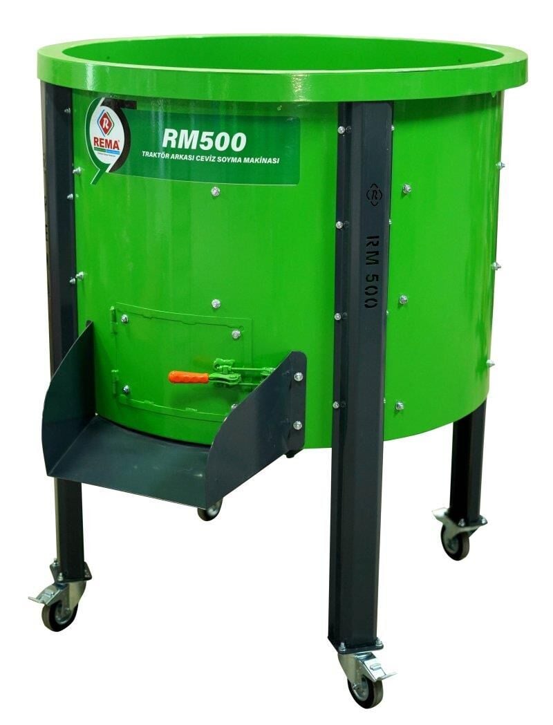 Rema RM500 300 Lt Traktör Arkası Ceviz Soyma Makinesi