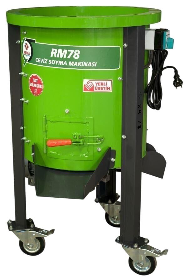 Rema RM78 40 Lt Sabit Devirli Ceviz Soyma Makinesi
