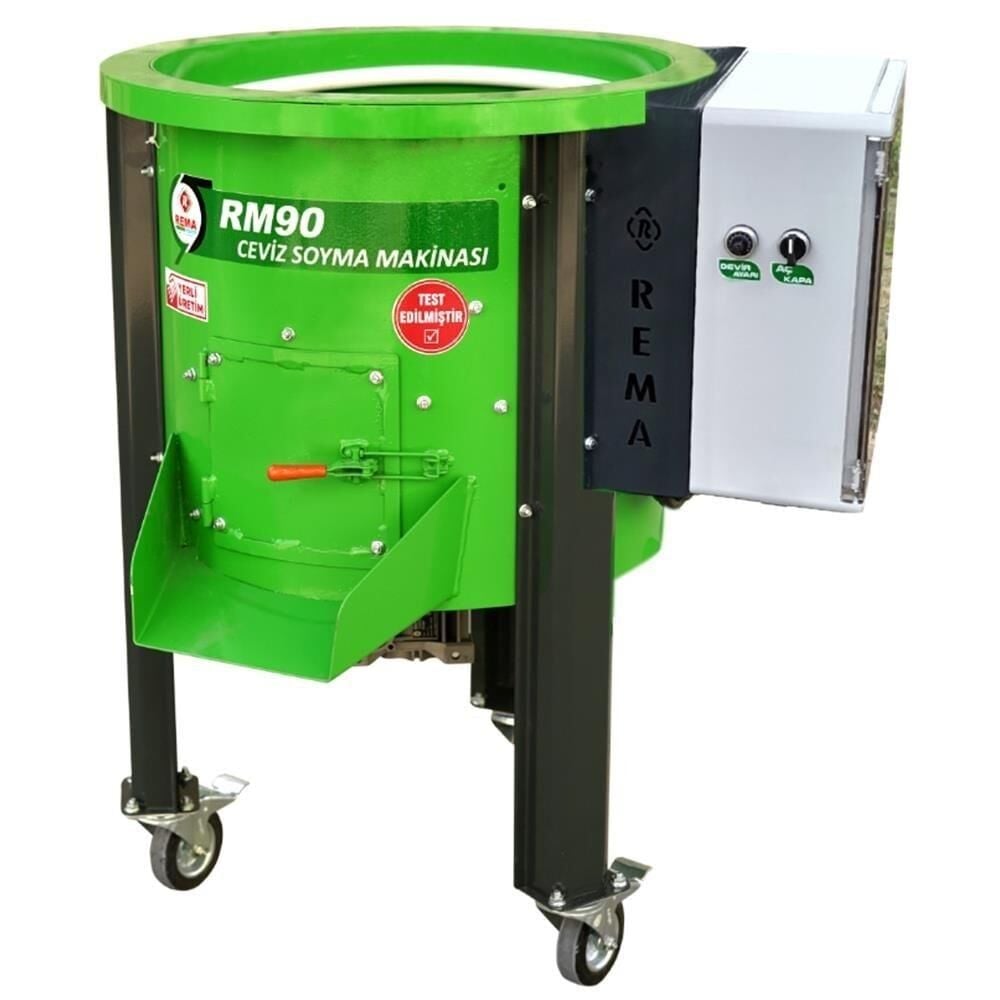 Rema RM90 50 Kg Devir Ayarlı Ceviz Soyma Makinesi