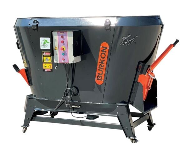Burkon 1.8m³ 220V Yem Karma Makinesi