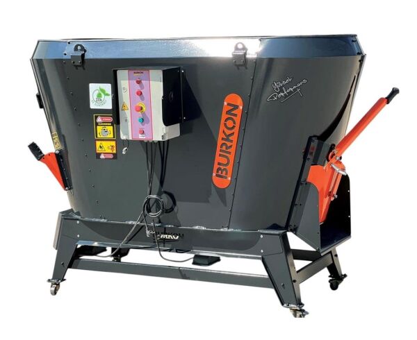 Burkon 1.8m³ 220V Yem Karma Makinesi