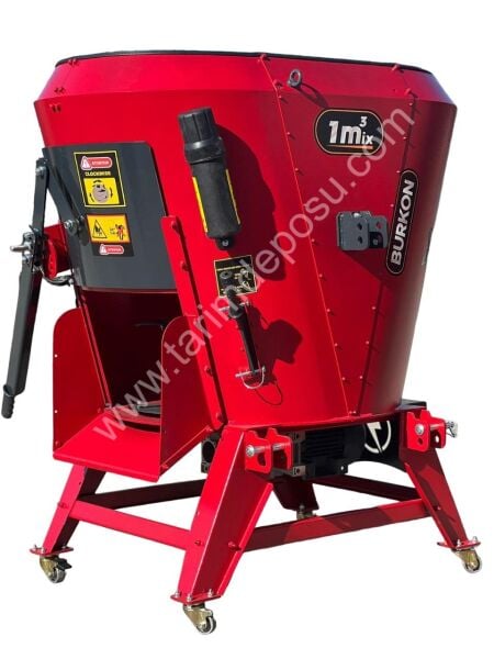 Burkon 1m³ 220V Yem Karma Makinesi