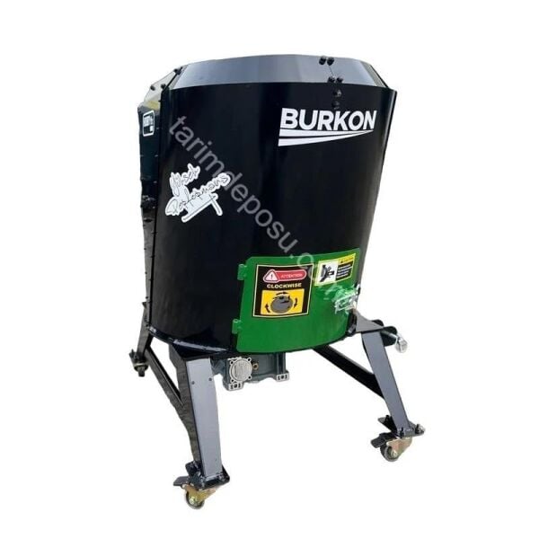 Burkon 0.5m³ Hobbymix 220V Yem Karma Makinesi