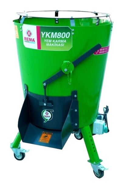 Rema YKM800 0.8m³ 220v Yem Karma Makinesi