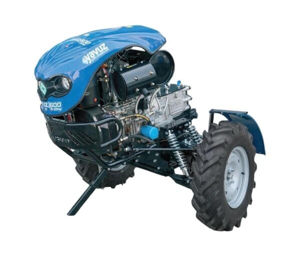 Yavuz Y600 292FE 22 Hp Amortisörlü Marşlı Dizel Çapa Makinesi