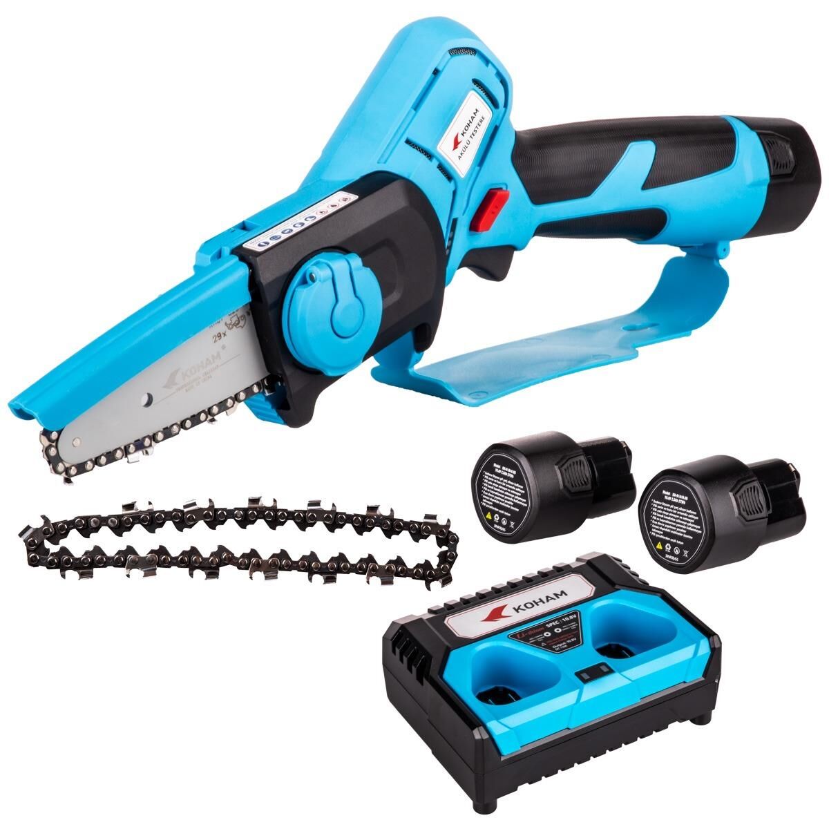 Koham KH-3GXD40HS10.8B 10.8 V Akülü Ağaç Kesma Makinesi