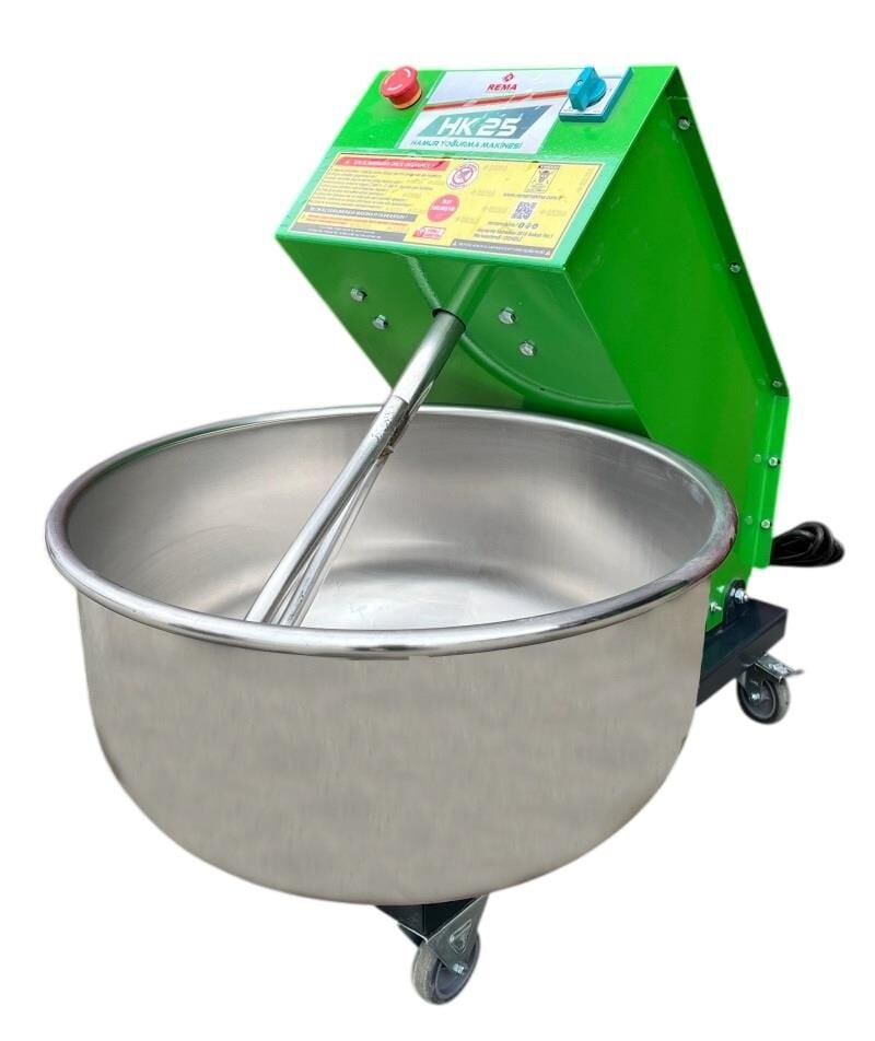 Rema HK25 25 Kg Devirmeli Hamur Yoğurma Makinesi
