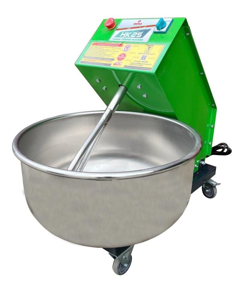 Rema HK25 25 Kg Devirmeli Hamur Yoğurma Makinesi