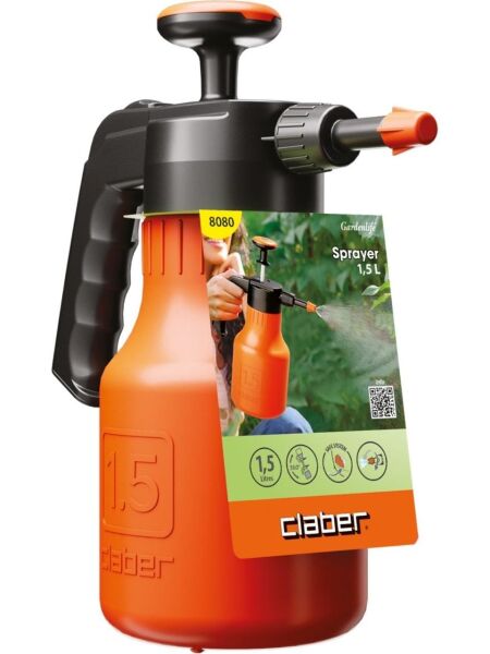 Claber 8080 1.6 Lt Mekanik İlaçlama Makinesi