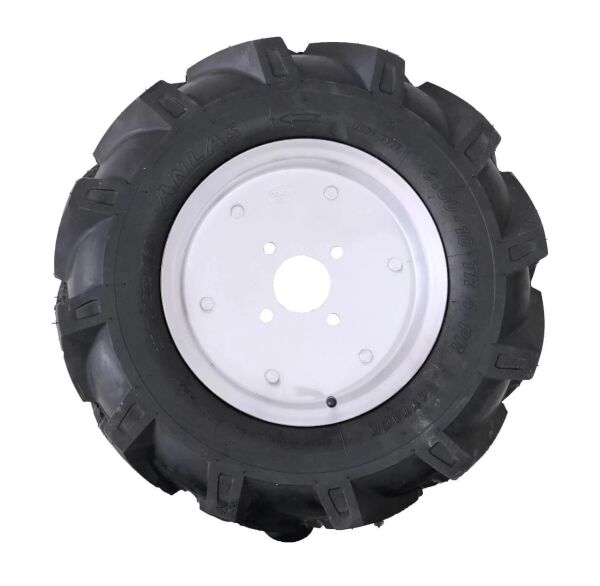 Anlas Çapa Makinesi Akslı Teker Takımı 4.00-8