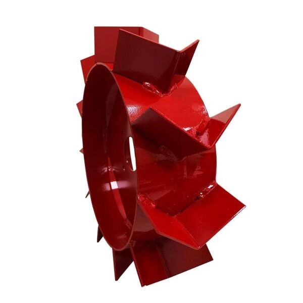 Çapa Makinesi Akslı Demir Teker Takımı 4.00-8