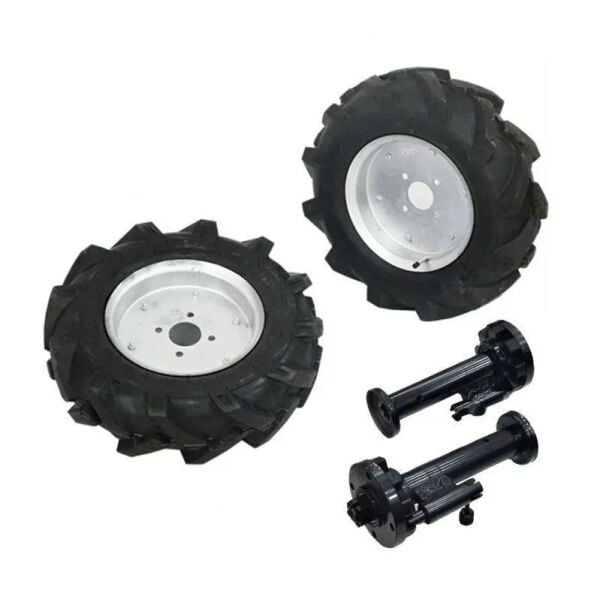 Anlas Çapa Makinesi Cırcırlı Akslı Teker Takımı 4.00-8