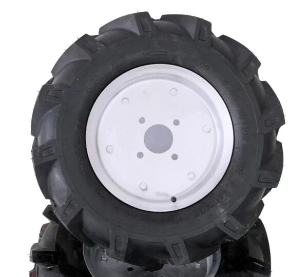 Anlas Çapa Makinesi Cırcırlı Akslı Teker Takımı 4.00-8