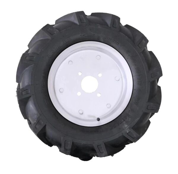 Anlas Çapa Makinesi Cırcırlı Akslı Teker Takımı 4.00-8