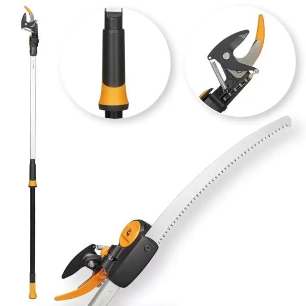 Fiskars 115017 UPX86 PowerGear Teleskopik Yüksek Dal Kesme Makası