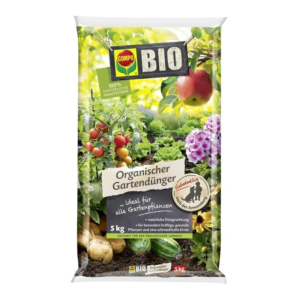 Compo 22478 Organik Bahçe Gübresi 5 Kg