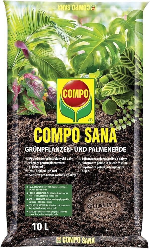 Compo 1431 Yeşil Bitkiler İçin Toprak 10 L