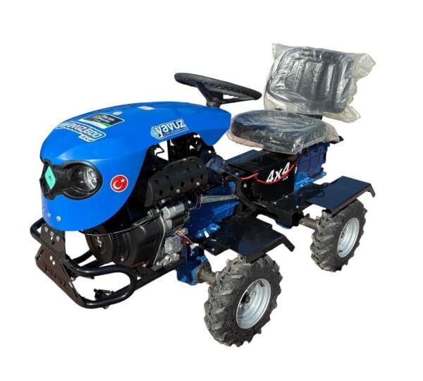 Yavuz Y600SX 188FE 12 Hp Dizel Marşlı 4x4 Mini Traktör