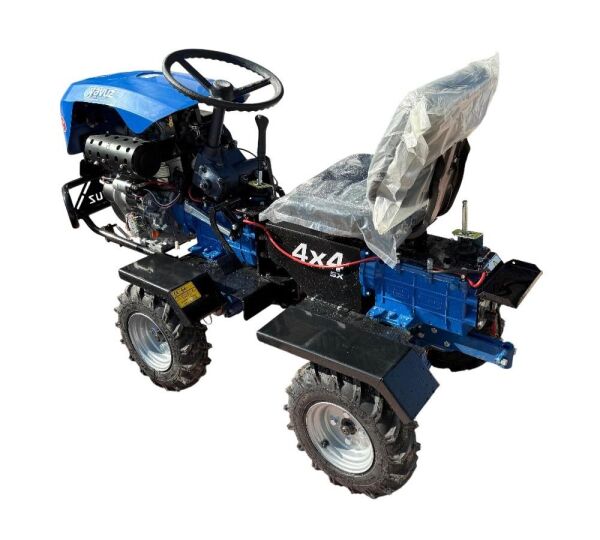 Yavuz Y600SX 188FE 12 Hp Dizel Marşlı 4x4 Mini Traktör