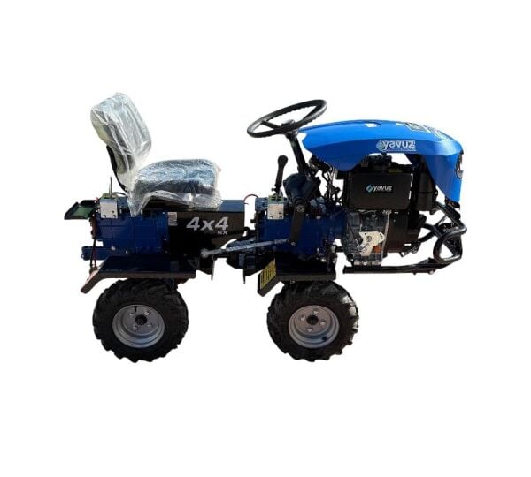 Yavuz Y600SX 188FE 12 Hp Dizel Marşlı 4x4 Mini Traktör