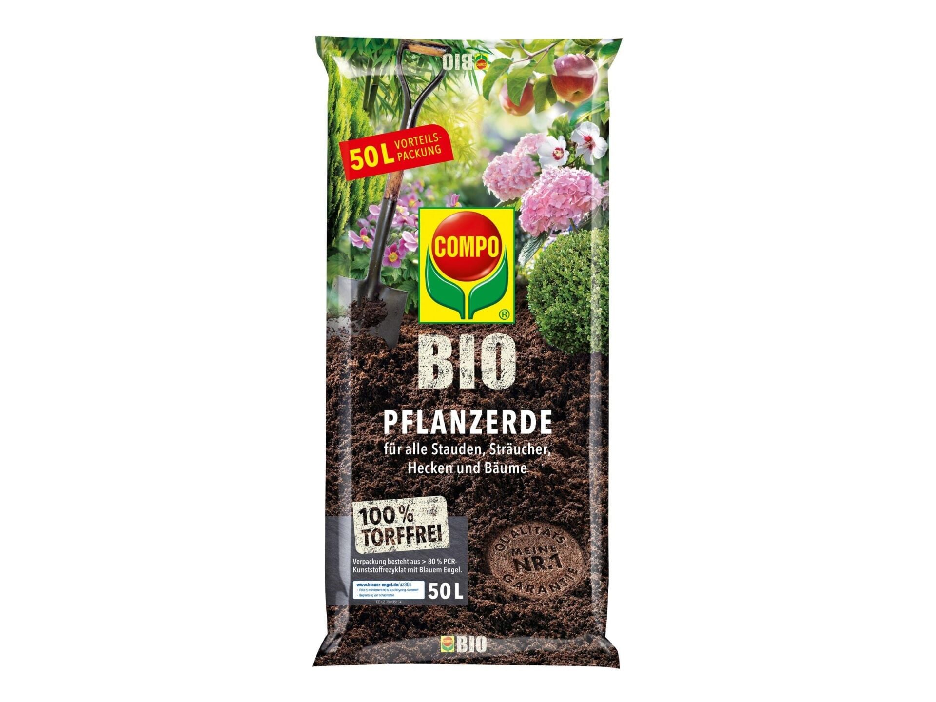 Compo 20819 Bio Ekim Toprağı 50 L