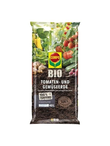 Compo 1227 Bio Domates ve Sebze Toprağı 40 L