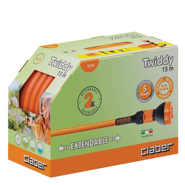 Claber 9336 Twiddy Uzayan 15 Mt Hortum