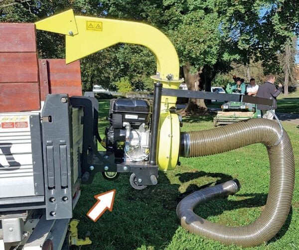 Agrinova OT8B Benzinli Yaprak Toplama Makinesi