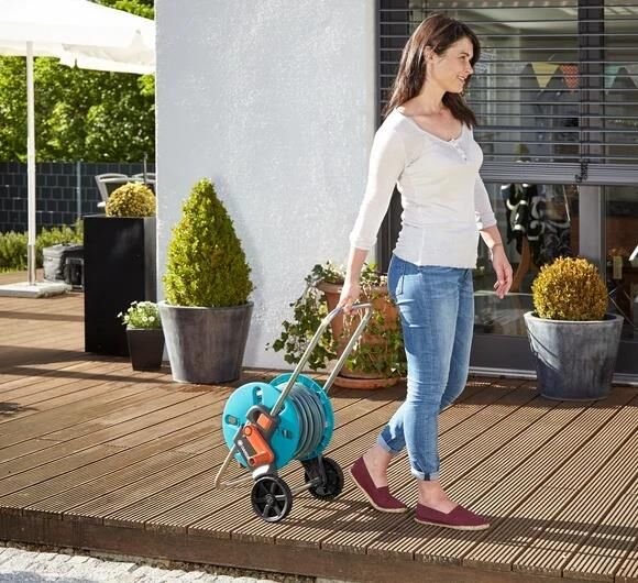 Gardena 18502 CleverRoll S Hortum Arabası Seti