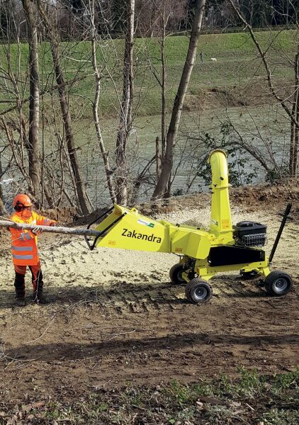 Agrinova ZA350-B2-AS ZAKANDRA Benzinli Dal Öğütme Makinesi