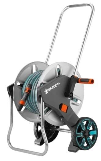 Gardena 18542 CleverRoll M Metal Hortum Arabası Seti