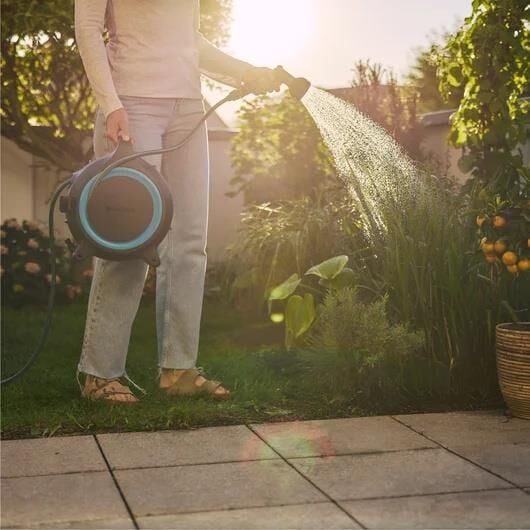 Gardena 18690 MoveMatic Taşınabilir Hortum Makara Seti