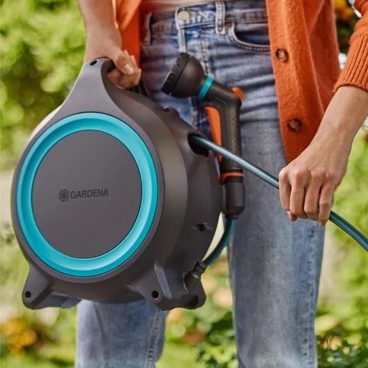 Gardena 18690 MoveMatic Taşınabilir Hortum Makara Seti