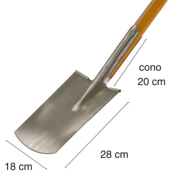 Handy 20895T 95 Cm Çelik Kare Bel Küreği